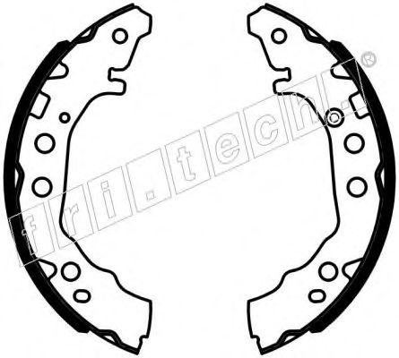 fri.tech. 1115.331 Тормозные колодоки 