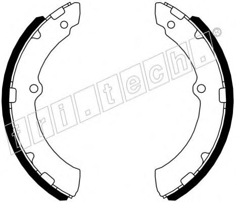 fri.tech. 1115.336 Тормозные колодоки 