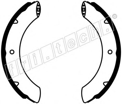fri.tech. 1115.337 Тормозные колодоки 