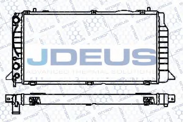 JDEUS 001B09 Радиатор, охлаждение двигателя для AUDI 90 (Ауди 90) JDEUS 001B09 Радиатор, охлаждение двигателя для AUDI 90 (Ауди 90)