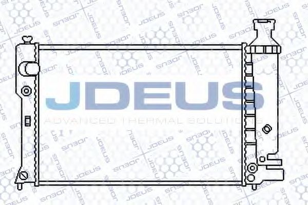 JDEUS 021E22 Радиатор, охлаждение двигателя для PEUGEOT (Пежо) JDEUS 021E22 Радиатор, охлаждение двигателя для PEUGEOT (Пежо)