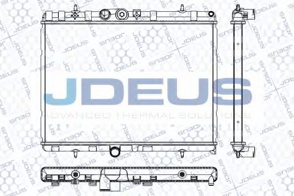 JDEUS RA0210430 Радиатор, охлаждение двигателя для PEUGEOT (Пежо) JDEUS RA0210430 Радиатор, охлаждение двигателя для PEUGEOT (Пежо)