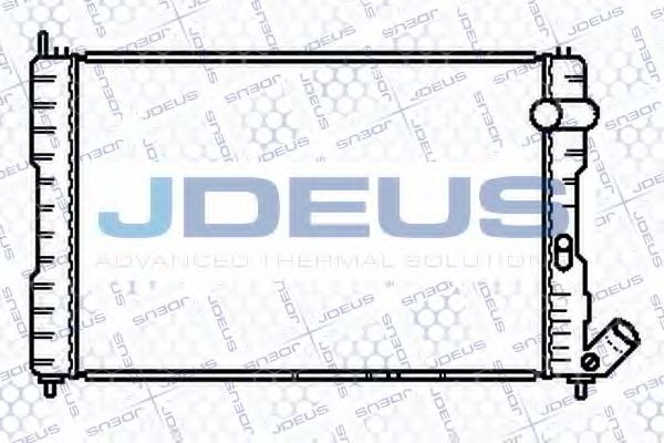 JDEUS 007B28 Радиатор, охлаждение двигателя для CITROëN (Cитроëн) JDEUS 007B28 Радиатор, охлаждение двигателя для CITROëN (Cитроëн)