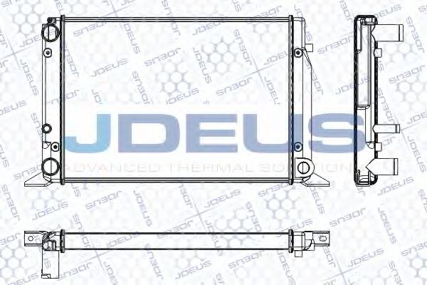 JDEUS RA0010061 Радиатор, охлаждение двигателя для AUDI 80 (Ауди 80) JDEUS RA0010061 Радиатор, охлаждение двигателя для AUDI 80 (Ауди 80)
