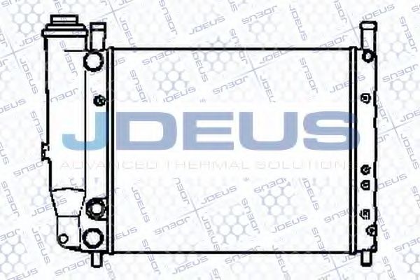 JDEUS 011V03 Радиатор, охлаждение двигателя для FIAT STRADA II (Фиат Страда 2) JDEUS 011V03 Радиатор, охлаждение двигателя для FIAT STRADA II (Фиат Страда 2)