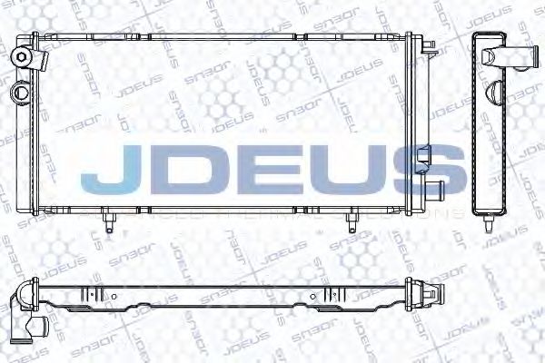 JDEUS RA0210021 Радиатор, охлаждение двигателя для PEUGEOT 205 I (Пежо 205 и) JDEUS RA0210021 Радиатор, охлаждение двигателя для PEUGEOT 205 I (Пежо 205 и)