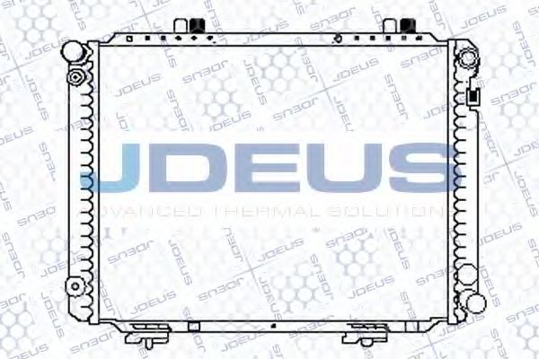 JDEUS 017B10 Радиатор, охлаждение двигателя для MERCEDESBENZ (Мерседес бенц) JDEUS 017B10 Радиатор, охлаждение двигателя для MERCEDESBENZ (Мерседес бенц)