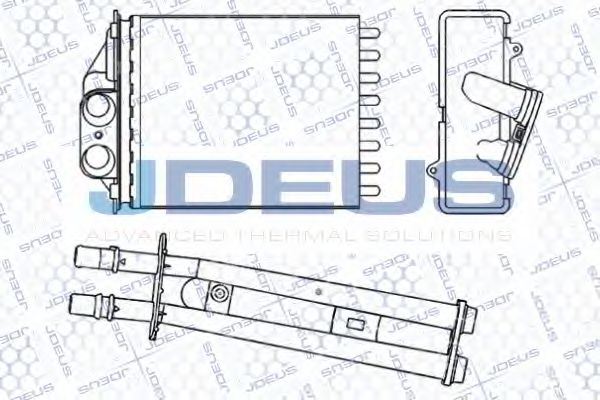 JDEUS RA2111230 Теплообменник, отопление салона для FIAT 500 C (Фиат 500 c) JDEUS RA2111230 Теплообменник, отопление салона для FIAT 500 C (Фиат 500 c)