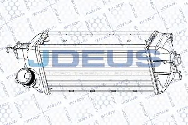 JDEUS RA8111250 Интеркулер для FIAT 500 (Фиат 500) JDEUS RA8111250 Интеркулер для FIAT 500 (Фиат 500)