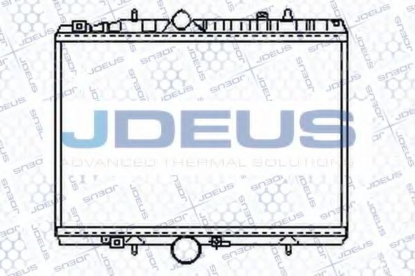 JDEUS 021M38 Радиатор, охлаждение двигателя для PEUGEOT (Пежо) JDEUS 021M38 Радиатор, охлаждение двигателя для PEUGEOT (Пежо)