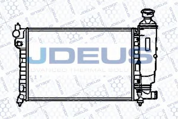 JDEUS 021V14 Радиатор, охлаждение двигателя для PEUGEOT 106 (Пежо 106) JDEUS 021V14 Радиатор, охлаждение двигателя для PEUGEOT 106 (Пежо 106)