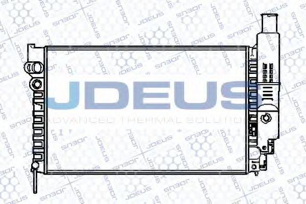 JDEUS 021V25 Радиатор, охлаждение двигателя для PEUGEOT (Пежо) JDEUS 021V25 Радиатор, охлаждение двигателя для PEUGEOT (Пежо)