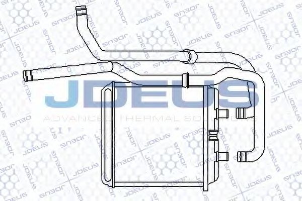 JDEUS RA2140060 Теплообменник, отопление салона для IVECO DAILY IV (Ивеко Даилъ иv) JDEUS RA2140060 Теплообменник, отопление салона для IVECO DAILY IV (Ивеко Даилъ иv)