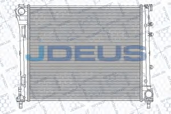 JDEUS RA0111250 Радиатор, охлаждение двигателя для FIAT 500 C (Фиат 500 c) JDEUS RA0111250 Радиатор, охлаждение двигателя для FIAT 500 C (Фиат 500 c)