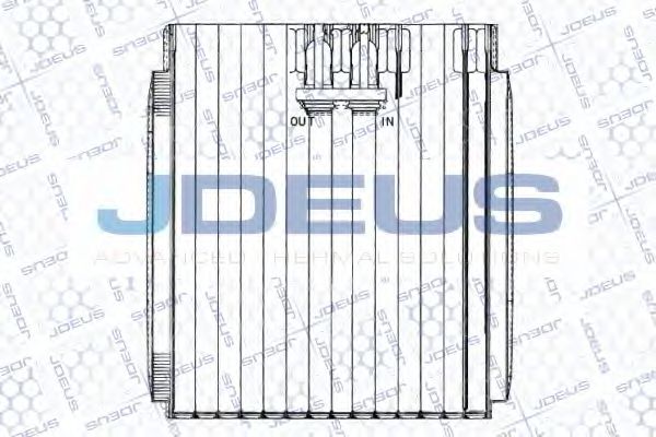 JDEUS RA9140020 Испаритель, кондиционер 
