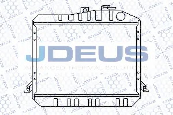 JDEUS 028N31 Радиатор, охлаждение двигателя для TOYOTA HIACE II (Тойота/тоета Хиаcэ 2) JDEUS 028N31 Радиатор, охлаждение двигателя для TOYOTA HIACE II (Тойота/тоета Хиаcэ 2)