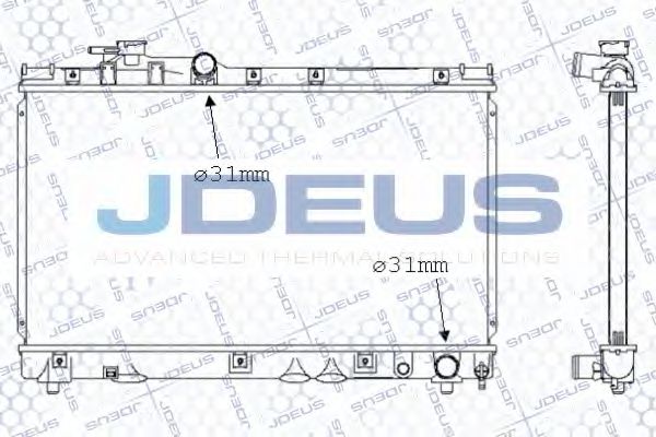 JDEUS 028N43 Радиатор, охлаждение двигателя для TOYOTA (Тойота/тоета) JDEUS 028N43 Радиатор, охлаждение двигателя для TOYOTA (Тойота/тоета)