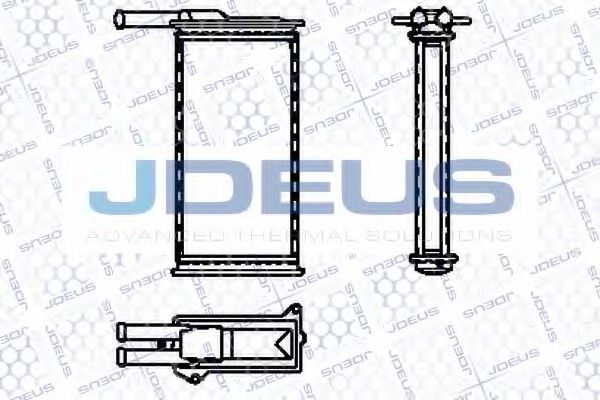 JDEUS 212B04 Теплообменник, отопление салона для FORD (Форд) JDEUS 212B04 Теплообменник, отопление салона для FORD (Форд)