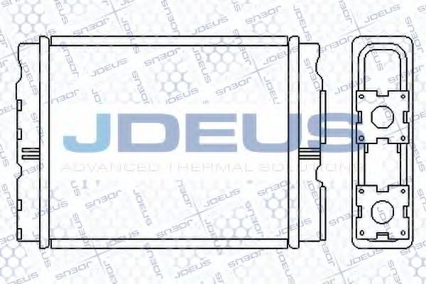 JDEUS 219M22 Теплообменник, отопление салона для NISSAN (Ниссан) JDEUS 219M22 Теплообменник, отопление салона для NISSAN (Ниссан)