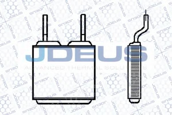JDEUS 220M14 Теплообменник, отопление салона для OPEL CORSA B (Опель Корса б) JDEUS 220M14 Теплообменник, отопление салона для OPEL CORSA B (Опель Корса б)