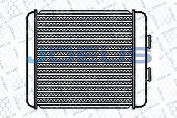 JDEUS 220M29 Теплообменник, отопление салона для OPEL ASTRA H (Опель Астра н) JDEUS 220M29 Теплообменник, отопление салона для OPEL ASTRA H (Опель Астра н)