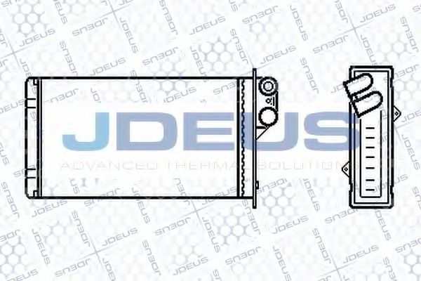 JDEUS 223M58 Теплообменник, отопление салона для RENAULT SAFRANE (Рено Сафранэ) JDEUS 223M58 Теплообменник, отопление салона для RENAULT SAFRANE (Рено Сафранэ)