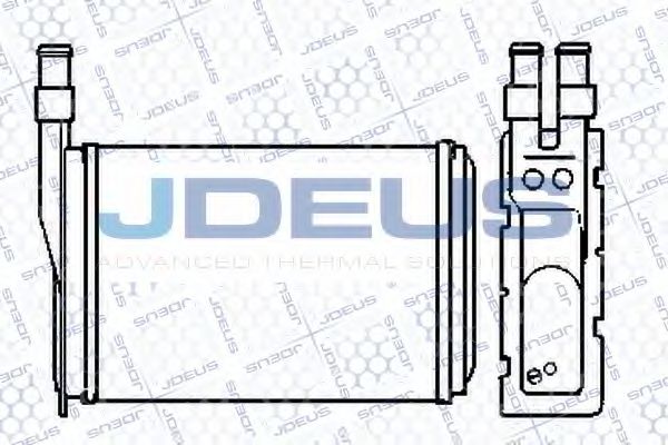 JDEUS 223V08 Теплообменник, отопление салона для RENAULT ENCORE (Рено Энcорэ) JDEUS 223V08 Теплообменник, отопление салона для RENAULT ENCORE (Рено Энcорэ)