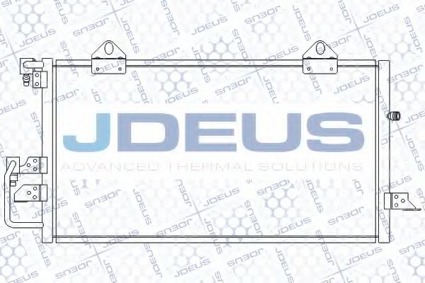 JDEUS 701M03 Конденсатор, кондиционер для AUDI 80 (Ауди 80) JDEUS 701M03 Конденсатор, кондиционер для AUDI 80 (Ауди 80)