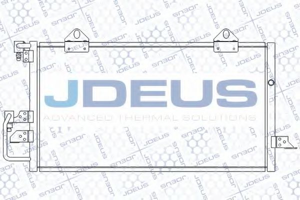 JDEUS 701M04 Конденсатор, кондиционер для AUDI 90 (Ауди 90) JDEUS 701M04 Конденсатор, кондиционер для AUDI 90 (Ауди 90)
