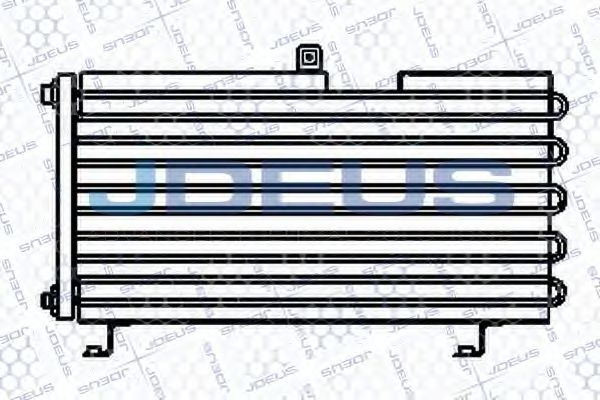 JDEUS 721V01 Конденсатор, кондиционер для PEUGEOT 309 II (Пежо 309 2) JDEUS 721V01 Конденсатор, кондиционер для PEUGEOT 309 II (Пежо 309 2)