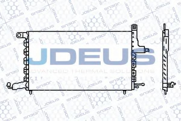 JDEUS 725M17 Конденсатор, кондиционер для SEAT TOLEDO (Сеат Толэдо) JDEUS 725M17 Конденсатор, кондиционер для SEAT TOLEDO (Сеат Толэдо)