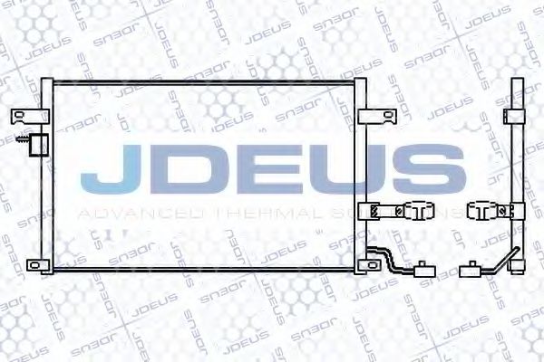 JDEUS 756M09 Конденсатор, кондиционер для DAEWOO LACETTI (Дэу Лачетти) JDEUS 756M09 Конденсатор, кондиционер для DAEWOO LACETTI (Дэу Лачетти)
