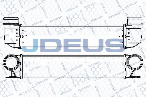 JDEUS 805M19 Интеркулер для BMW 7 (Бмв 7) JDEUS 805M19 Интеркулер для BMW 7 (Бмв 7)