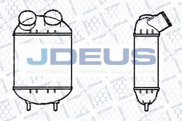 JDEUS 823V31 Интеркулер 
