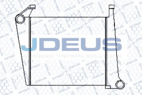 JDEUS 831M04 Интеркулер 