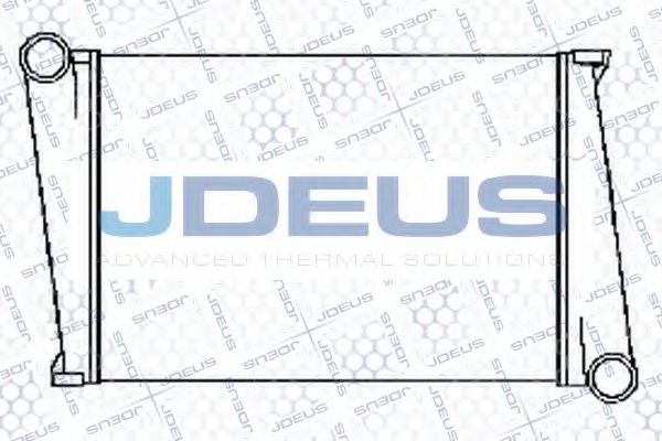 JDEUS 831M07 Интеркулер 