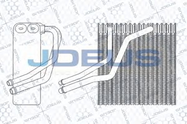 JDEUS 901M06 Испаритель, кондиционер для AUDI TT (Ауди Тт) JDEUS 901M06 Испаритель, кондиционер для AUDI TT (Ауди Тт)