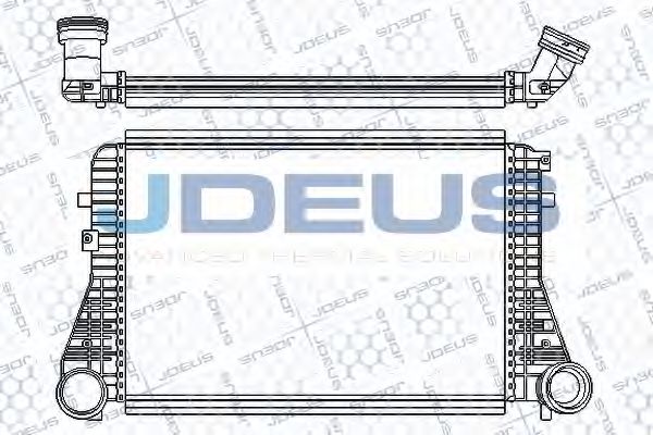 JDEUS 830M06 Интеркулер для SEAT ALTEA (Сеат Алтэа) JDEUS 830M06 Интеркулер для SEAT ALTEA (Сеат Алтэа)