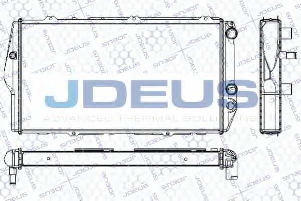 JDEUS RA0010040 Радиатор, охлаждение двигателя для AUDI 100 (Ауди 100) JDEUS RA0010040 Радиатор, охлаждение двигателя для AUDI 100 (Ауди 100)