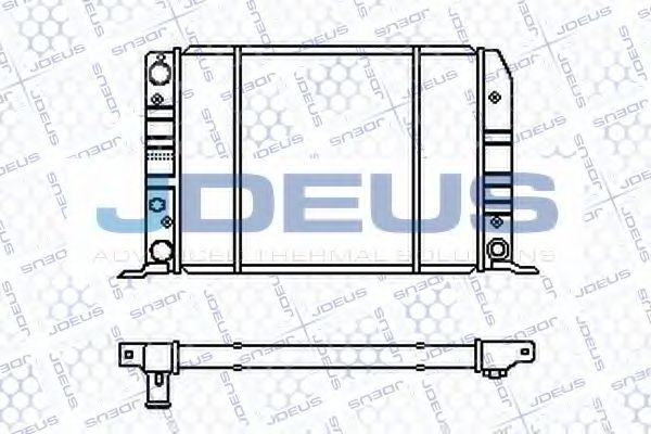 JDEUS RA0010060 Радиатор, охлаждение двигателя для AUDI 80 (Ауди 80) JDEUS RA0010060 Радиатор, охлаждение двигателя для AUDI 80 (Ауди 80)