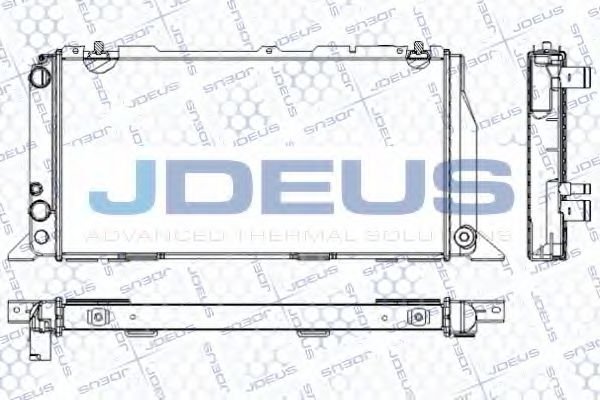 JDEUS RA0010090 Радиатор, охлаждение двигателя для AUDI 80 (Ауди 80) JDEUS RA0010090 Радиатор, охлаждение двигателя для AUDI 80 (Ауди 80)