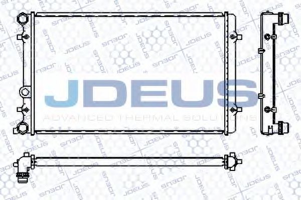 JDEUS RA0010190 Радиатор, охлаждение двигателя для AUDI TT (Ауди Тт) JDEUS RA0010190 Радиатор, охлаждение двигателя для AUDI TT (Ауди Тт)