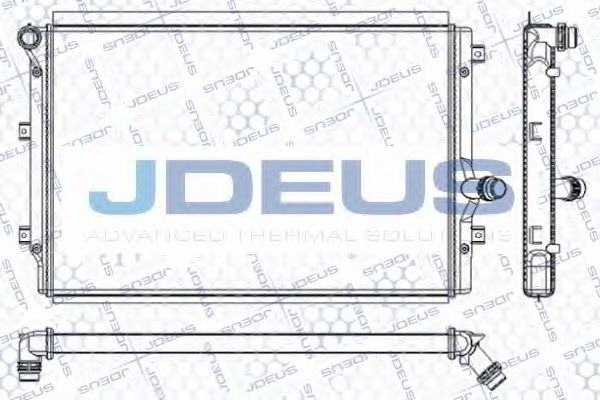 JDEUS RA0010320 Радиатор, охлаждение двигателя для VOLKSWAGEN GOLF VI (Фольксваген Гольф 6) JDEUS RA0010320 Радиатор, охлаждение двигателя для VOLKSWAGEN GOLF VI (Фольксваген Гольф 6)