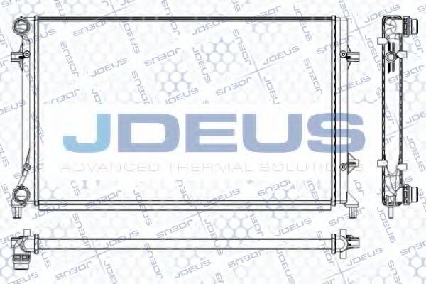 JDEUS RA0010330 Радиатор, охлаждение двигателя для SEAT ALTEA (Сеат Алтэа) JDEUS RA0010330 Радиатор, охлаждение двигателя для SEAT ALTEA (Сеат Алтэа)