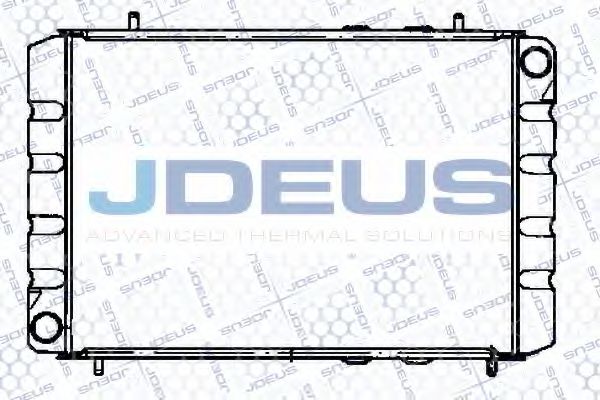 JDEUS RA0020051 Радиатор, охлаждение двигателя 