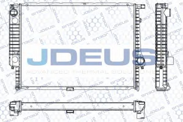 JDEUS RA0050050 Радиатор, охлаждение двигателя для BMW 7 (Бмв 7) JDEUS RA0050050 Радиатор, охлаждение двигателя для BMW 7 (Бмв 7)