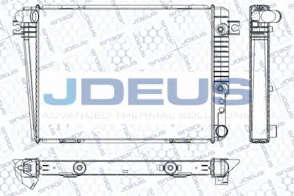 JDEUS RA0050130 Радиатор, охлаждение двигателя для BMW 7 (Бмв 7) JDEUS RA0050130 Радиатор, охлаждение двигателя для BMW 7 (Бмв 7)