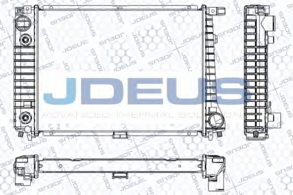 JDEUS RA0050360 Радиатор, охлаждение двигателя для BMW 5 (Бмв 5) JDEUS RA0050360 Радиатор, охлаждение двигателя для BMW 5 (Бмв 5)