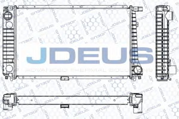 JDEUS RA0050370 Радиатор, охлаждение двигателя для BMW 7 (Бмв 7) JDEUS RA0050370 Радиатор, охлаждение двигателя для BMW 7 (Бмв 7)