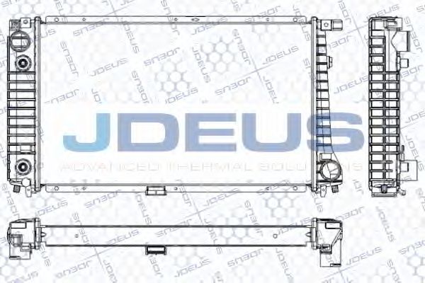 JDEUS RA0050380 Радиатор, охлаждение двигателя для BMW 5 (Бмв 5) JDEUS RA0050380 Радиатор, охлаждение двигателя для BMW 5 (Бмв 5)